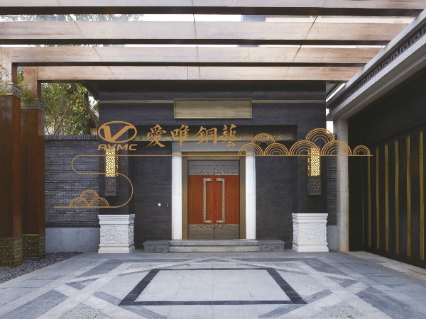 怎樣定制廣東別墅銅門比較合適？