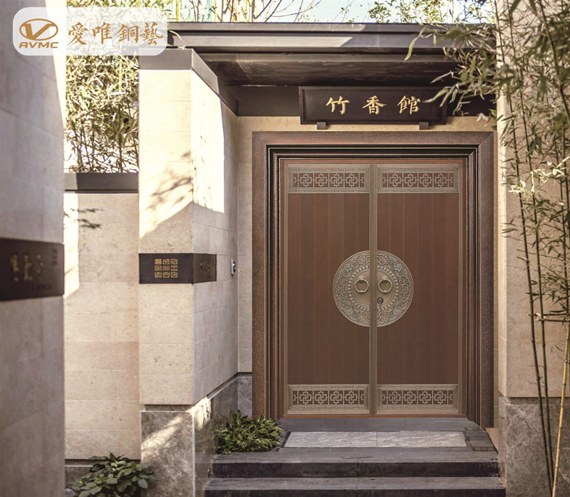 愛唯銅藝、銅門
