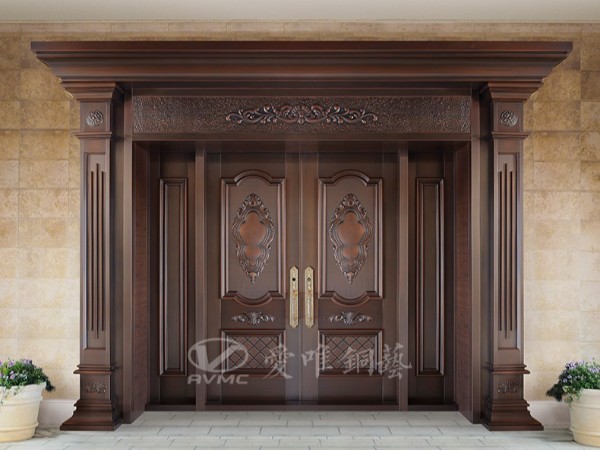 廣東佛山別墅銅門廠家提醒您，定制別墅銅門選擇正確的銅門廠家